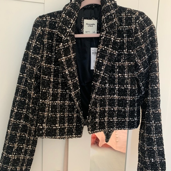 Abercrombie Tweed Blazer NWT - Picture 2 of 5